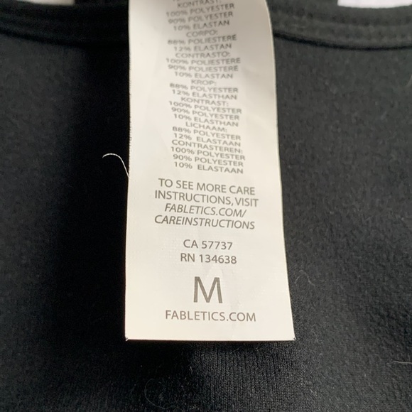 FABLETICS Sylvia Racerback Sports Bra Size Medium - Picture 7 of 8